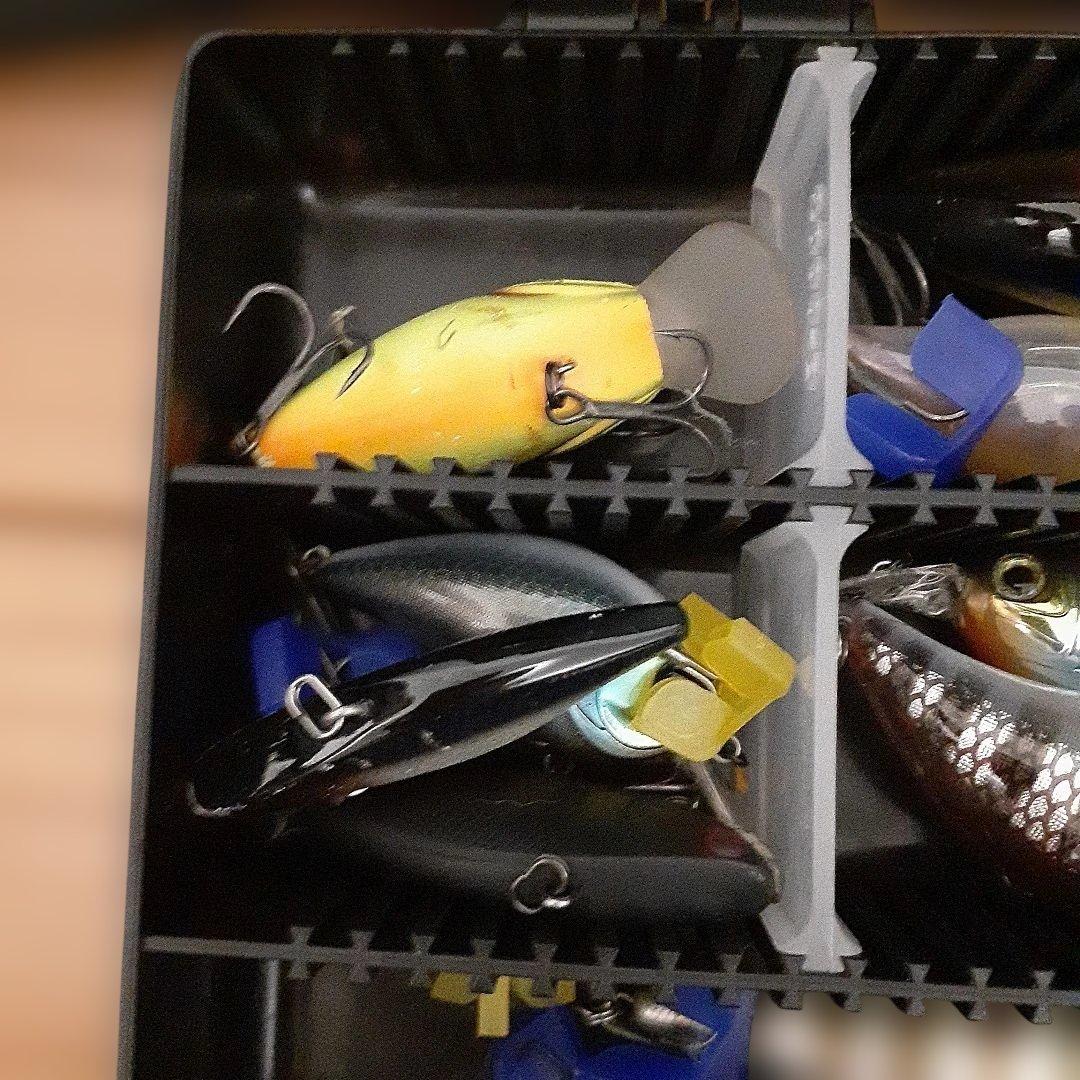 ルアーボックス付き　バス釣り　卒業まとめ売り　セット