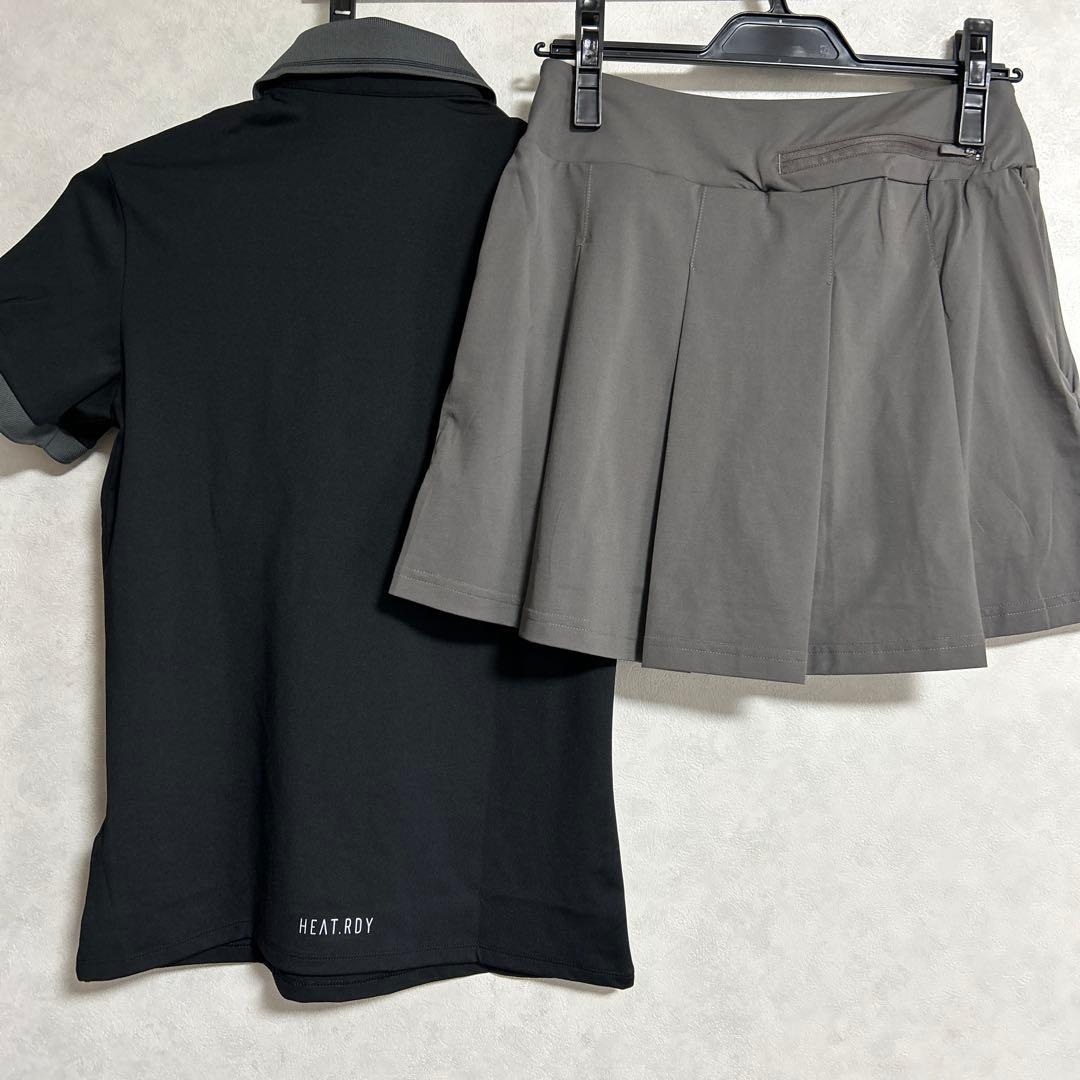 M アディダス ゴルフ セットアップ シャツ スカート