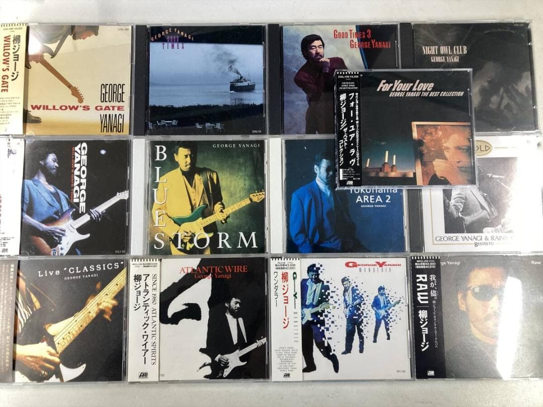【W0844】柳ジョージ CD アルバム 13枚セット