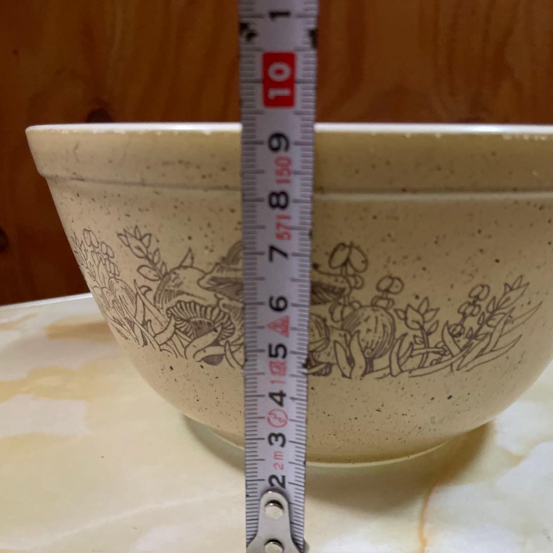 オールドパイレックス　pyrex ミキシングボウル　シンデレラボウル　きのこ