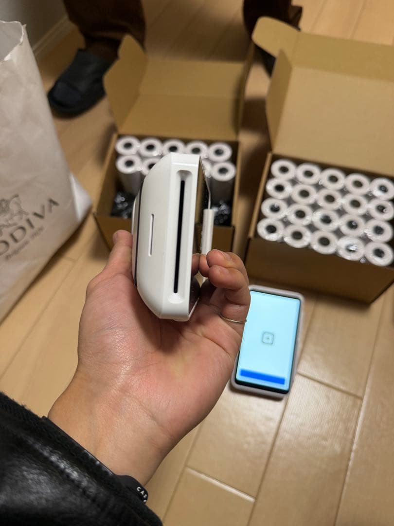 Square Terminal ホワイト2個セット1個のみ購入も可
