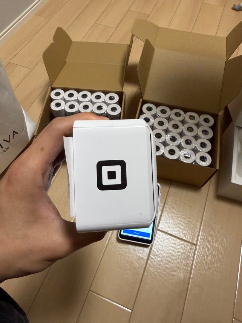 Square Terminal ホワイト2個セット1個のみ購入も可