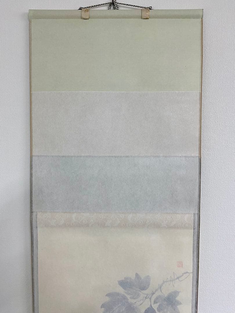 やぽんな 佐藤朴堂筆【瓢箪の図】自筆 画讃 竹林画 大徳寺 住職 軸装