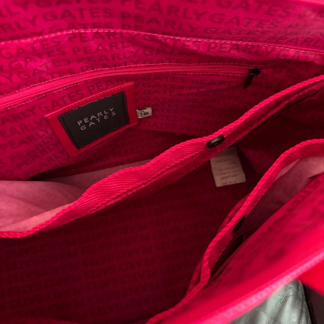 天然ゴルファーさま専用　新品タグ付　PEARLY GATESゴルフバッグピンク