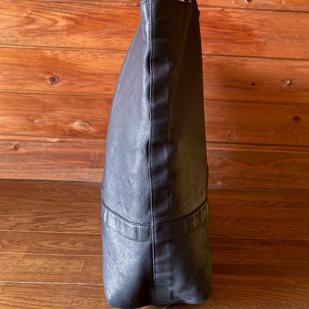 LOEWE ロエベ ナッパレザー トートバッグ 黒 バッグ