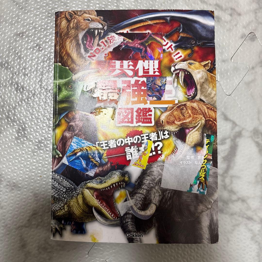 最強王図鑑 まとめ 児童本 現状品