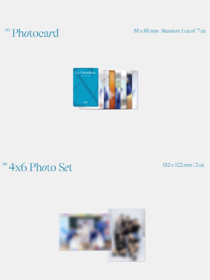 BTS 写真集 「Us Ourselves and BTS ‘We’」トレカ付き