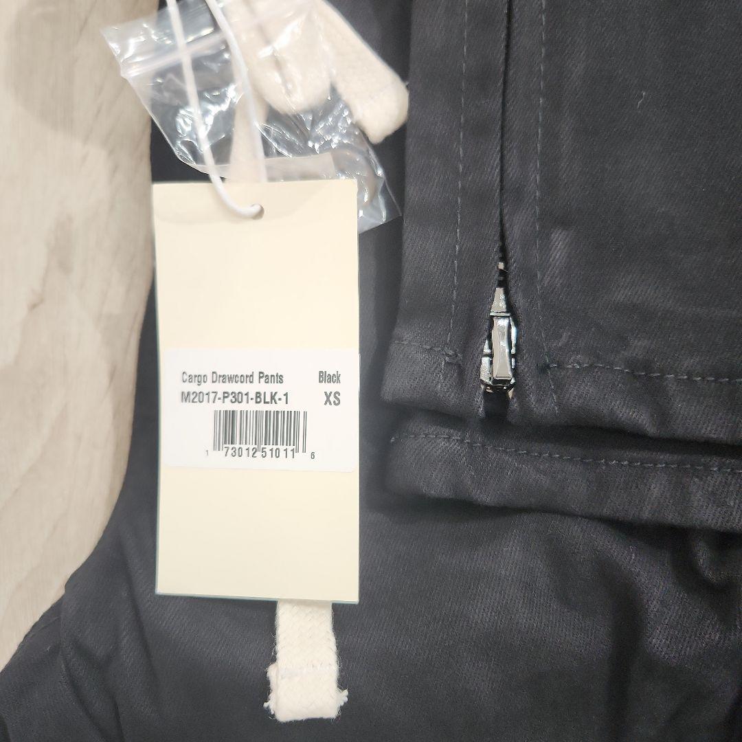 パンツ mnml ZIP CARGO DRAWCORD PANTS / BLACK8