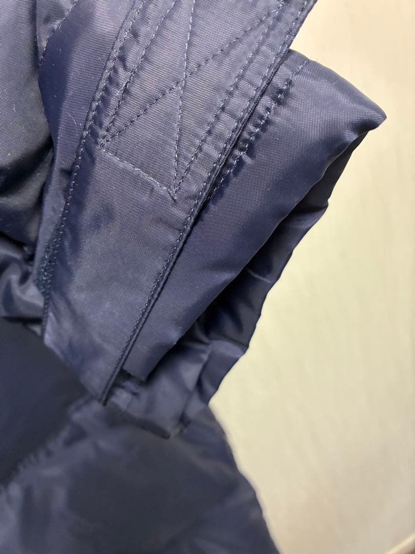 Mizuno ネイビー ベンチコート　ダウン80%