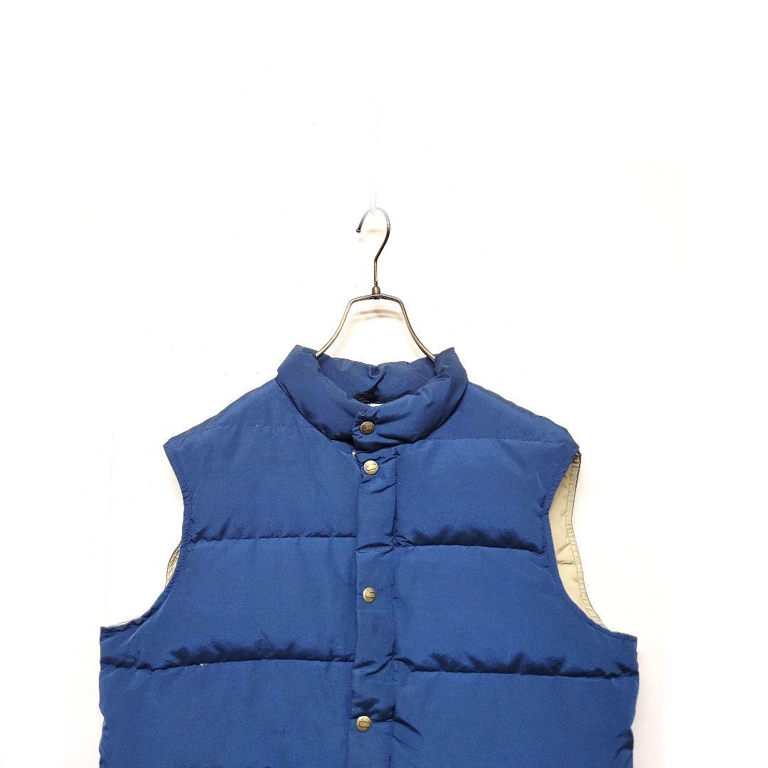 希少 90's USA製 vintage Woolrich ダウンベスト 紺
