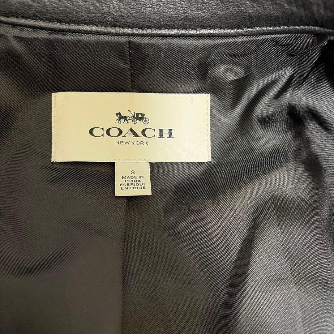 COACH レザージャケット