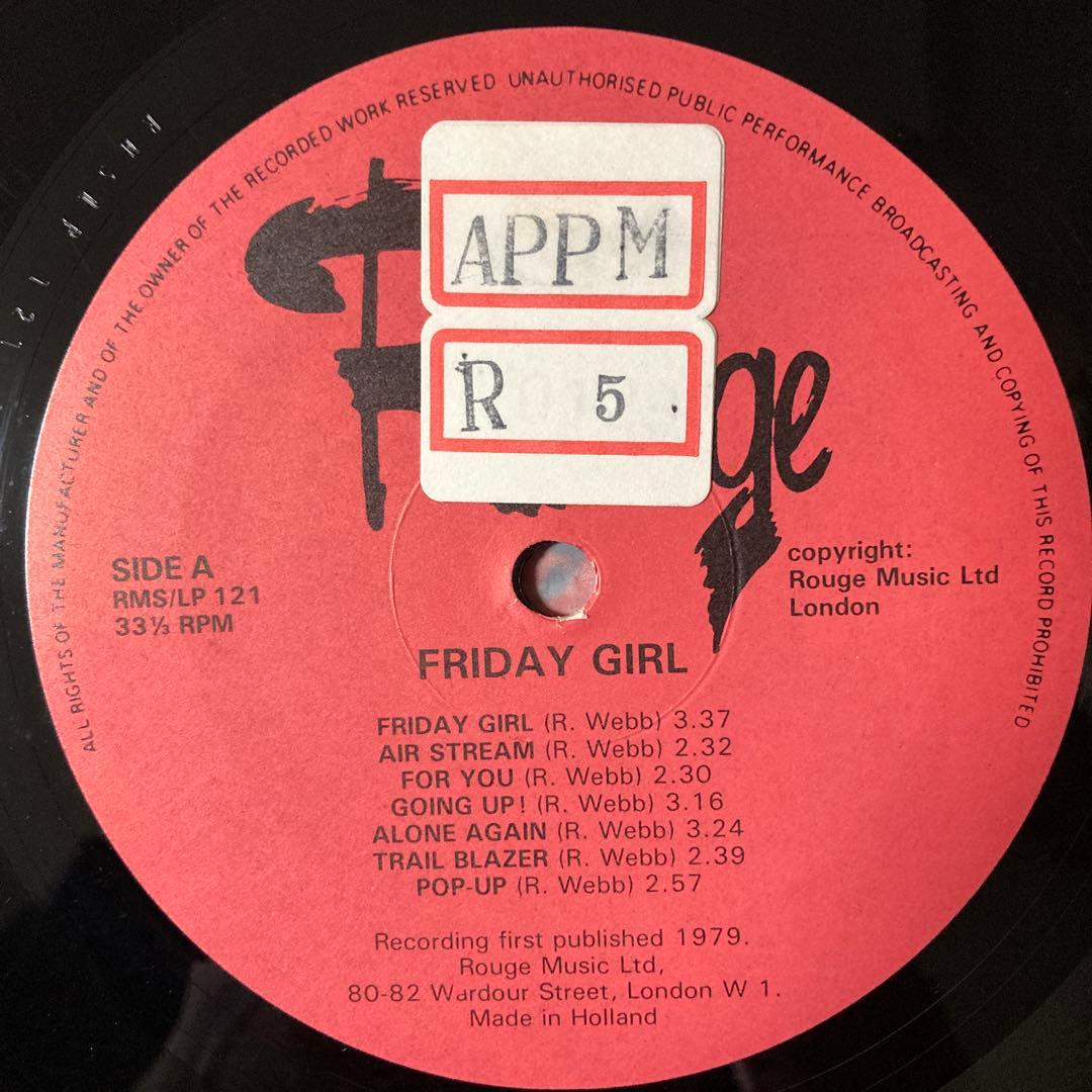 Take Six FRIDAY GIRL レコード LP library