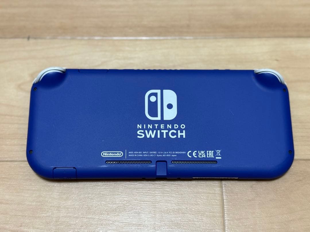 Nintendo Switch Lite ブルー 本体　箱あり　充電器あり