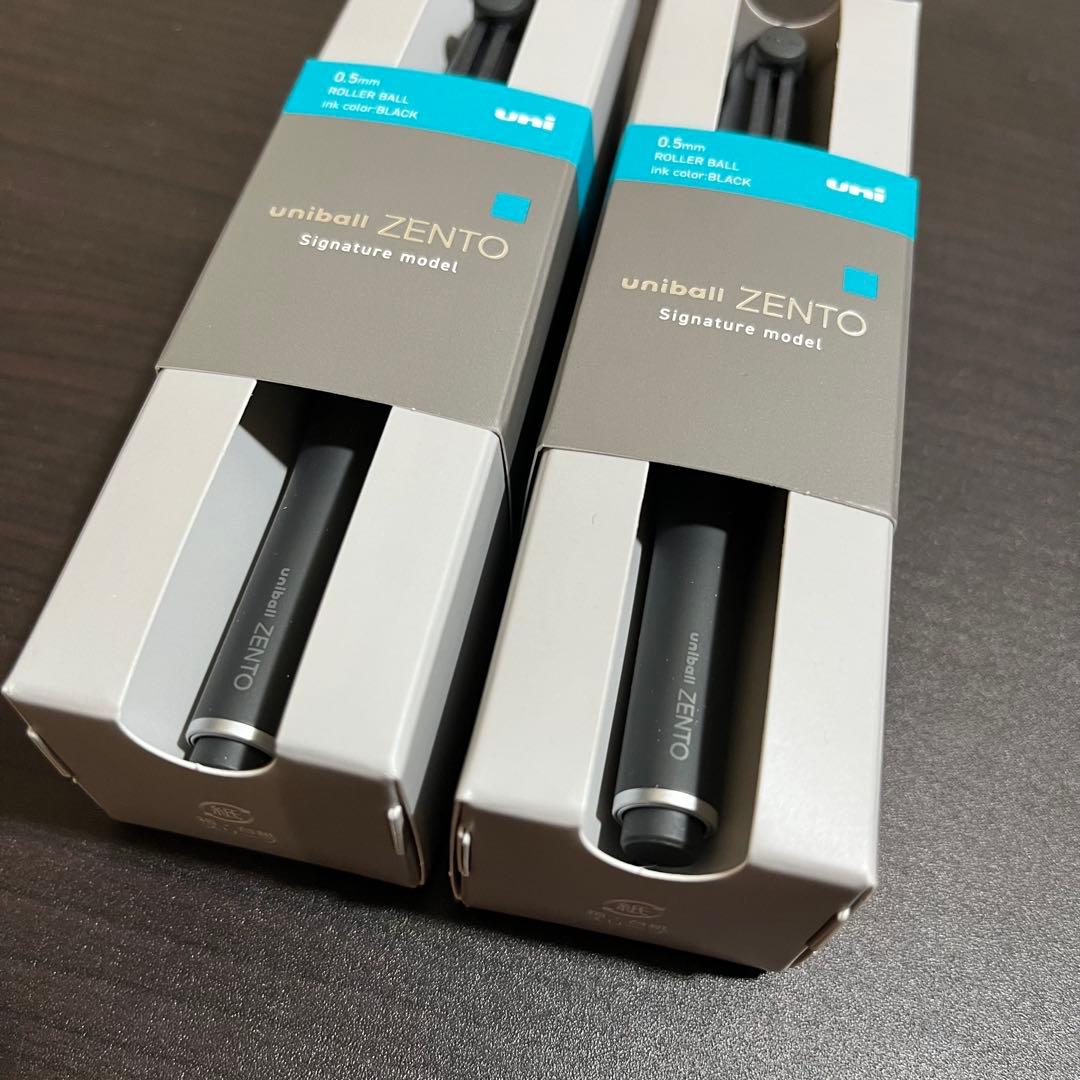 ユニボールゼントシグニチャーモデル0.5 2本　uniball ZENTO