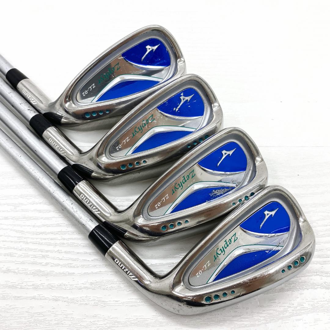 MIZUNO Zephyr ZL-02 ミズノ アイアンセット レディース 4本