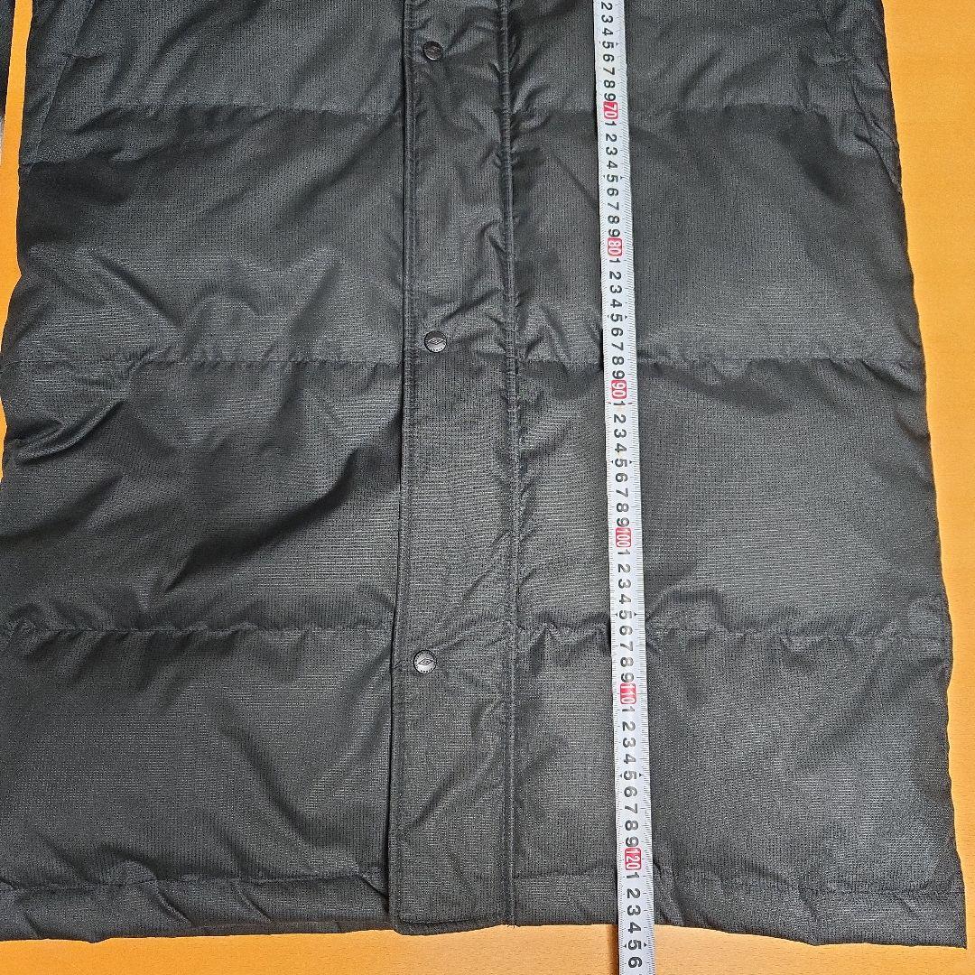 umbro　ベンチコート　ダウンコート　ブラック　O　防寒　ロング　黒