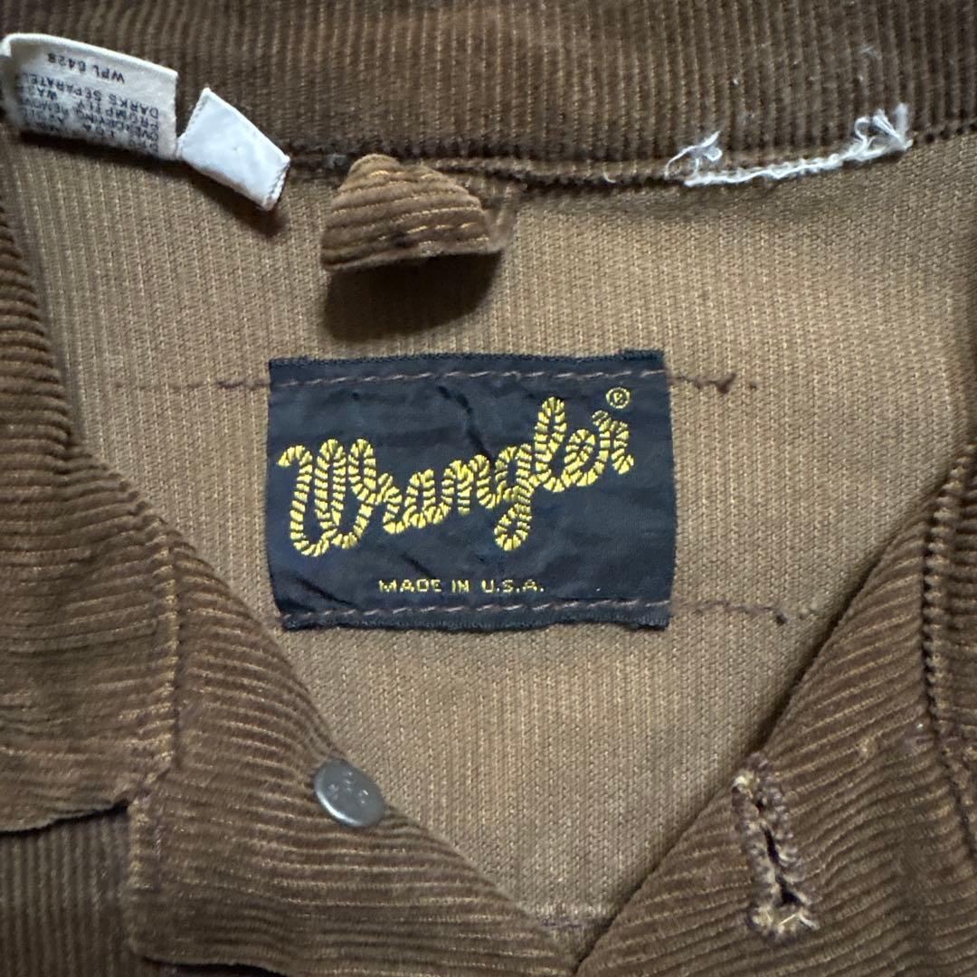 70s Wrangler（ラングラー） ヴィンテージ・コーデュロイジャケット