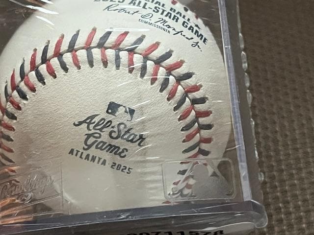 大谷翔平出場2025MLBオールスターGAME使用公認球ケース入限定品05