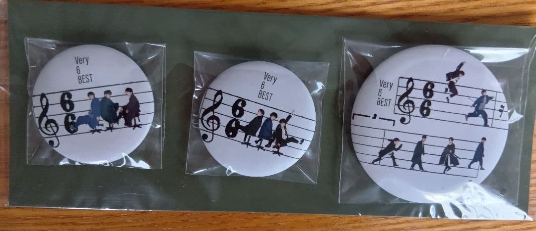 [缶バッジ、カレンダー、ノート付き！]V6ライブDVD まとめ売り！