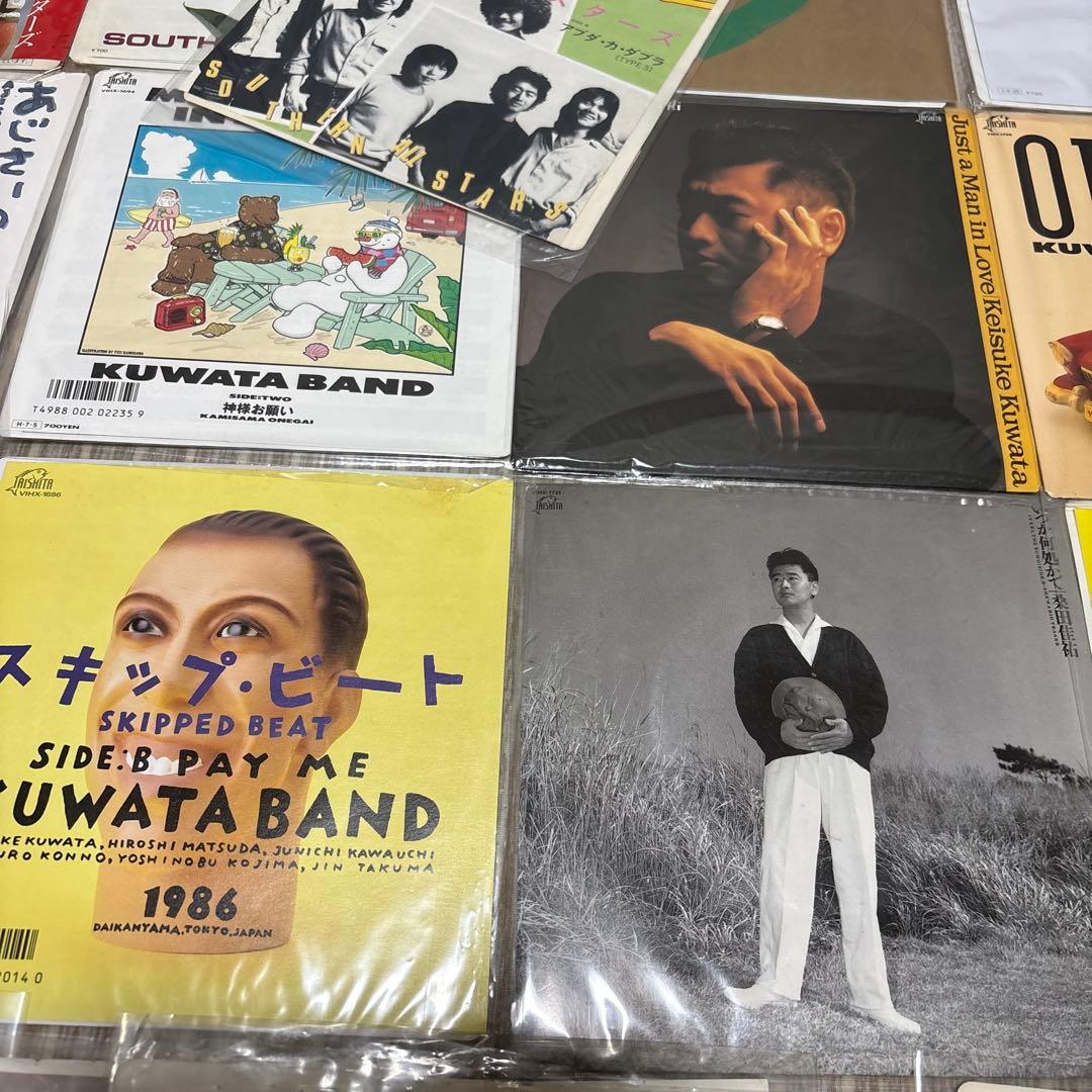 【盤美品】サザン・桑田佳祐・KUWATABAND・原由子 レコード 21枚+8枚