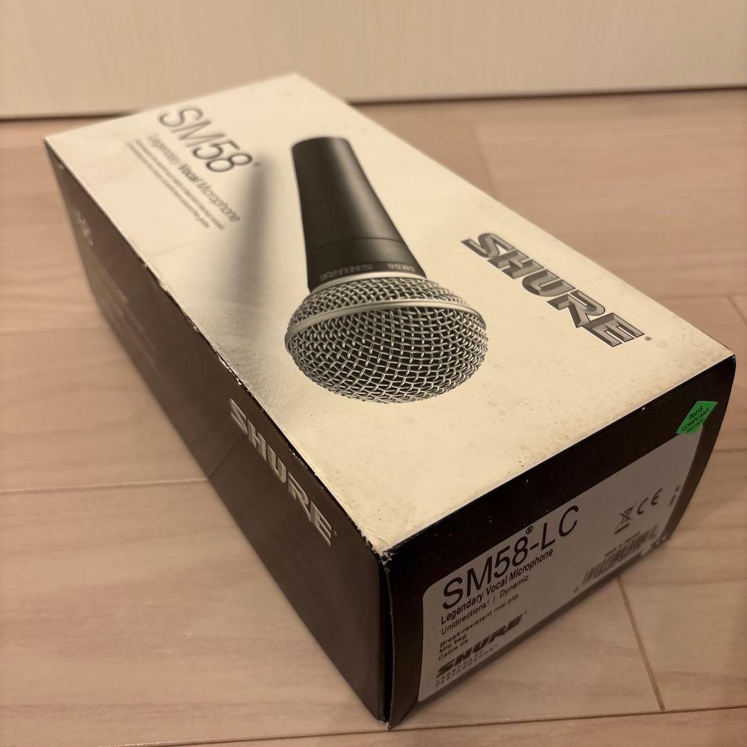 【正規品】①SHURE SM58 ダイナミックマイク｜動作良好