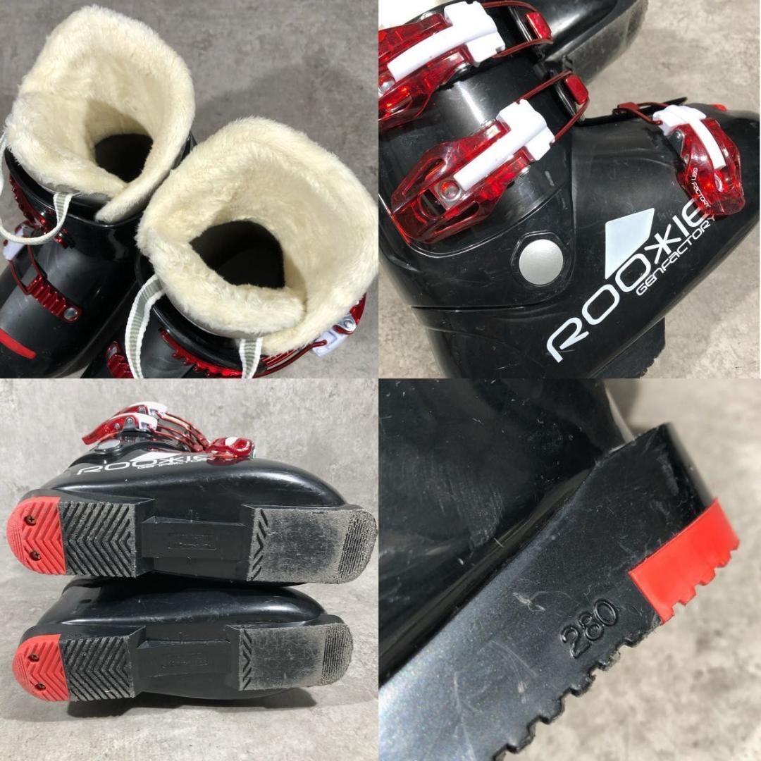 即乗り HART rockr 120 ジュニア キッズ スキー セット ハート