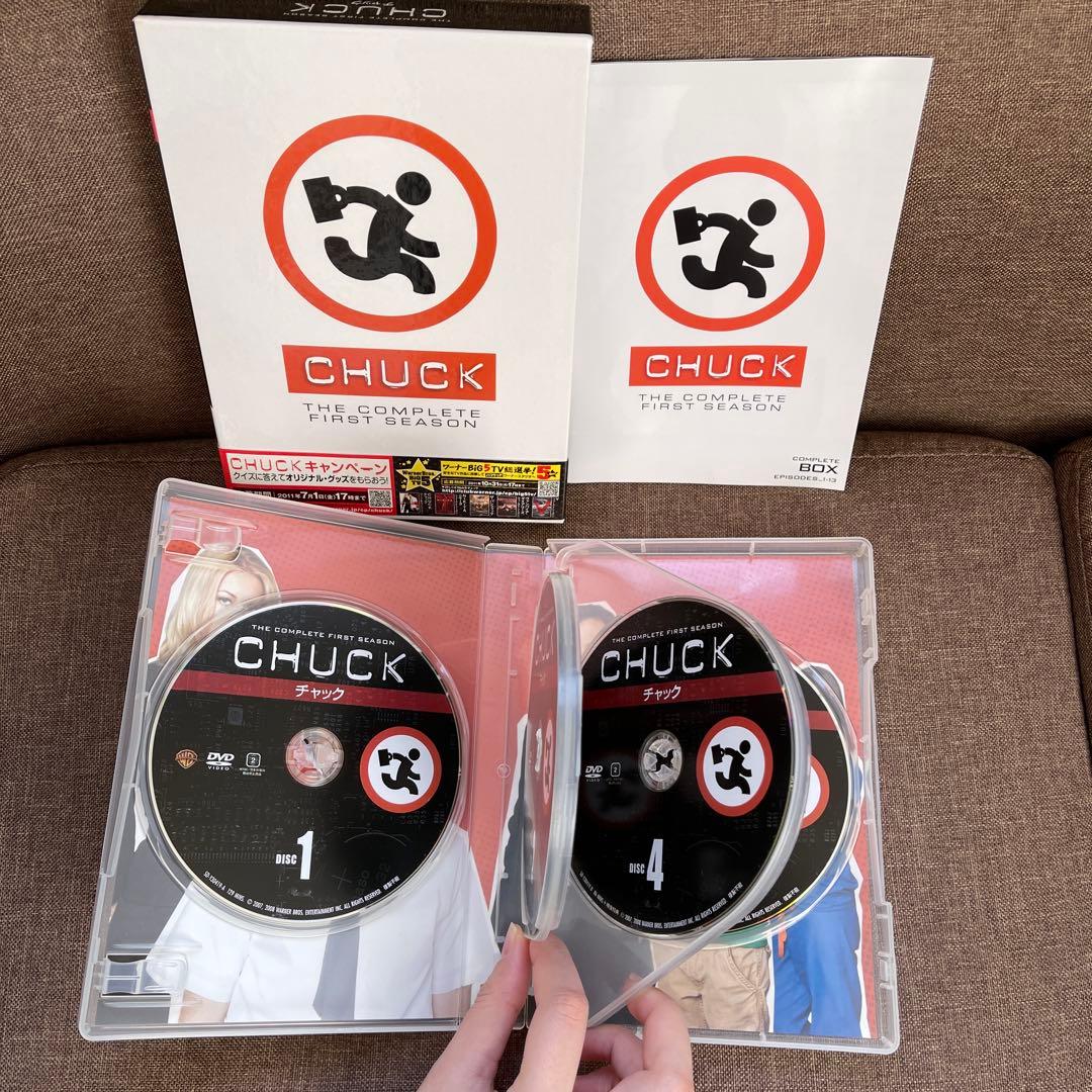CHUCK DVD完全版ボックスセット 1-5 特典付