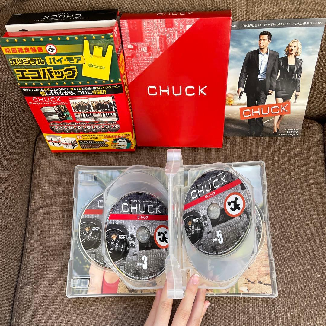 CHUCK DVD完全版ボックスセット 1-5 特典付