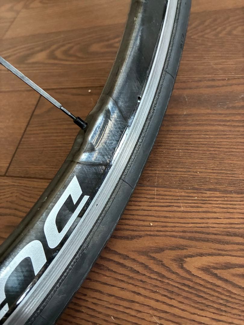 DURA ACE WH-9000 C35 前後セット　カーボンホイール　ワケ有り