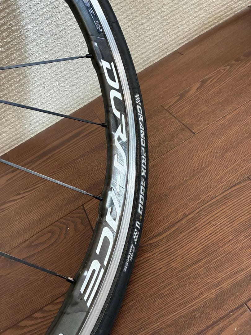 DURA ACE WH-9000 C35 前後セット　カーボンホイール　ワケ有り