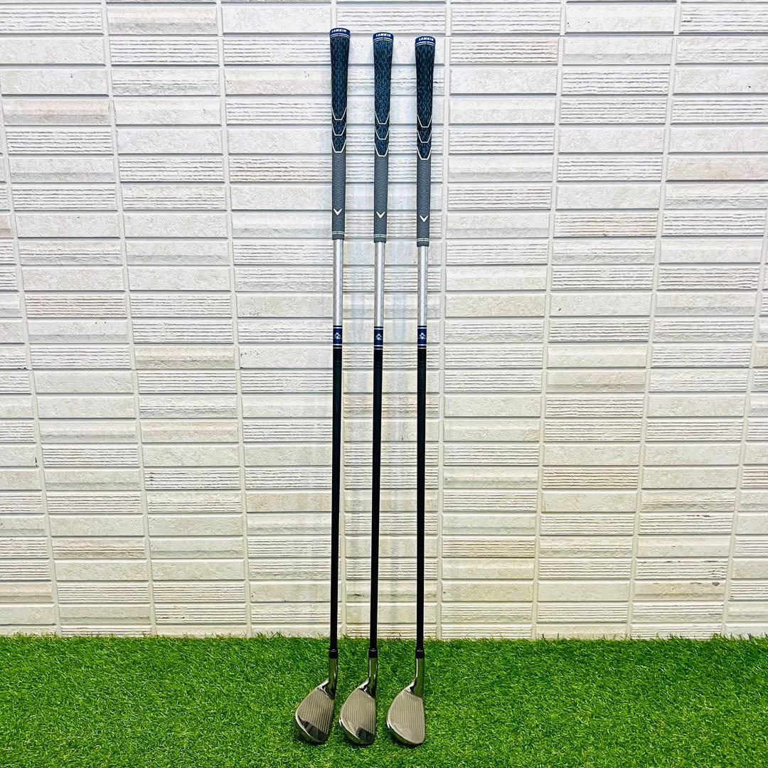 キャロウェイAiスモーク ウェッジ 3本セットAw Gw Sw 40 R