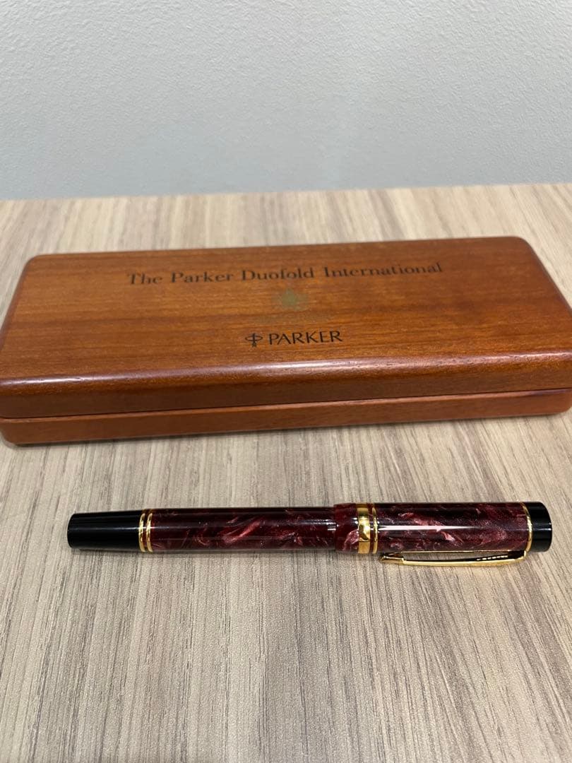 PARKER パーカー デュオフォールドインターナショナル 万年筆18k
