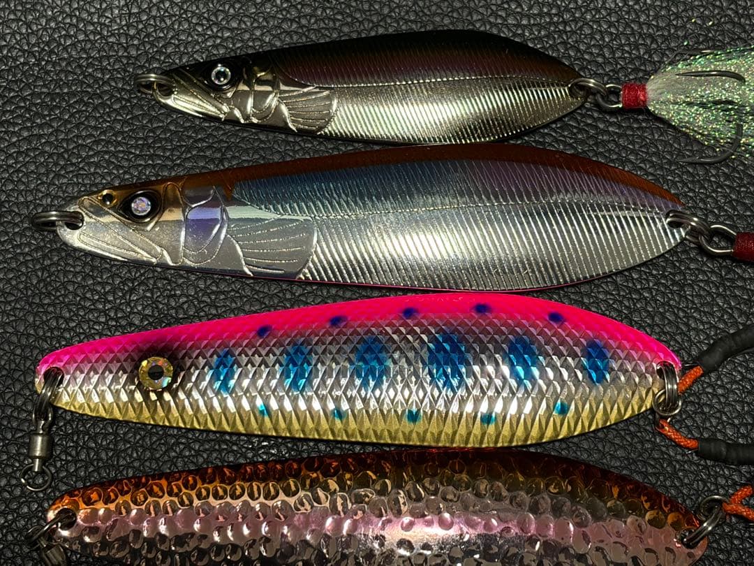 DAIWA スティーズスプーン×2、Dスプーン×5