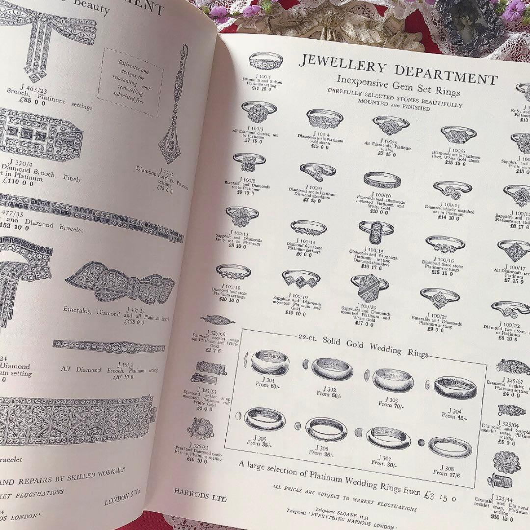 イギリス老舗百貨店 アンティーク復刻カタログ♡ヴィクトリアン ジャンクジャーナル