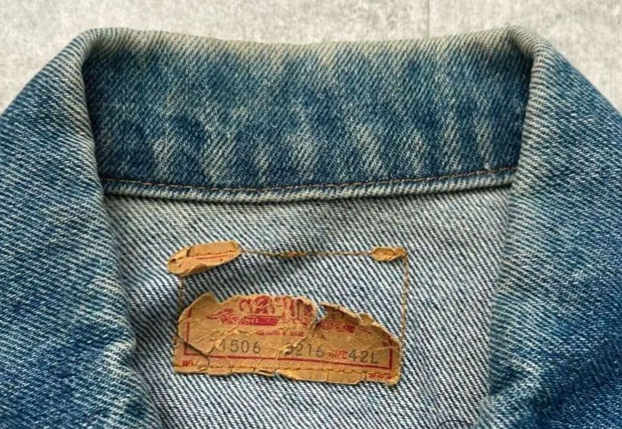 80s後半 USA製 Levi’s 71506 刻印527 42L