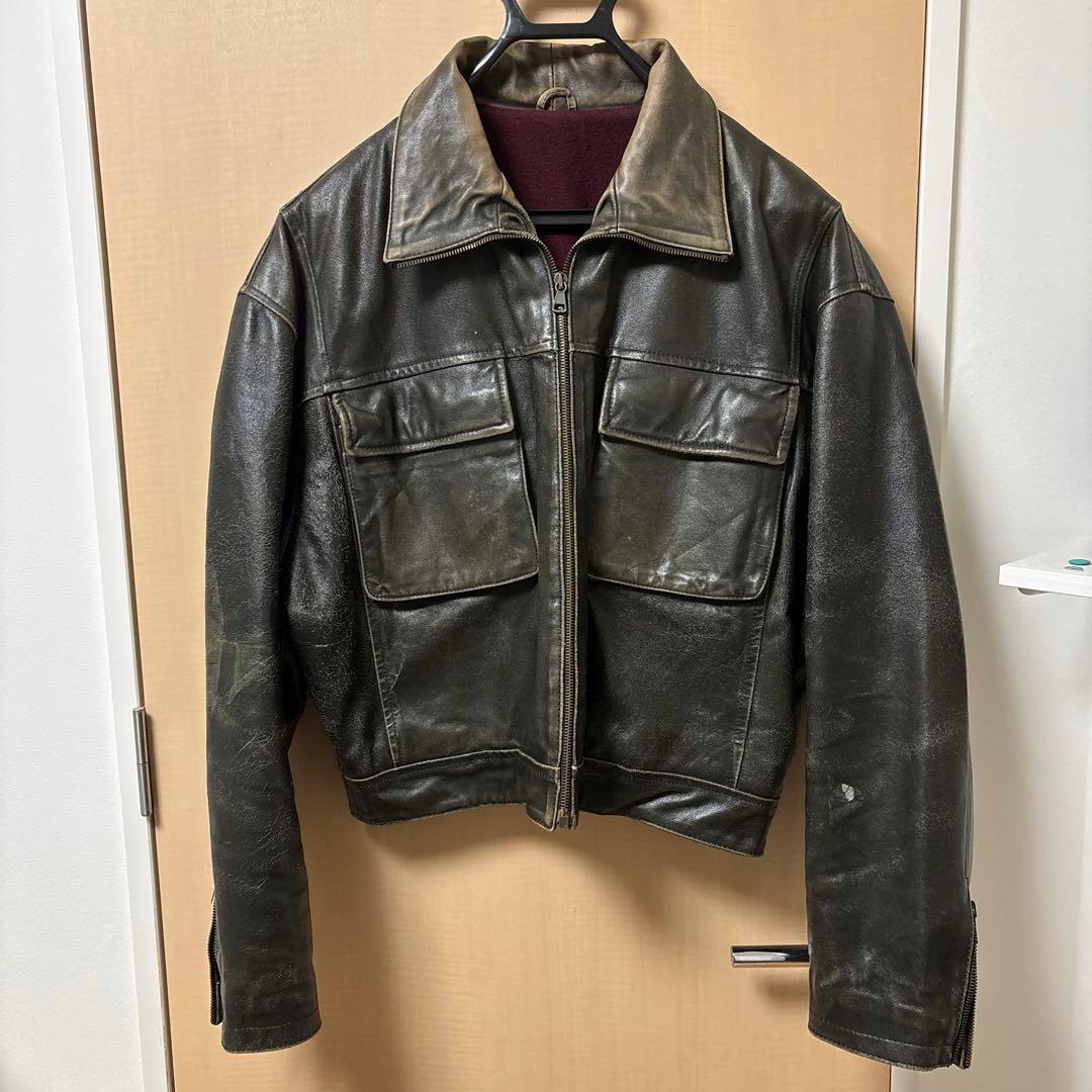 70s イタリア製 レザージャケット
