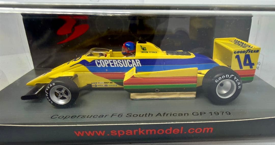 【希少】スパークF6 南アフリカGP 1979 フィッティパルディ