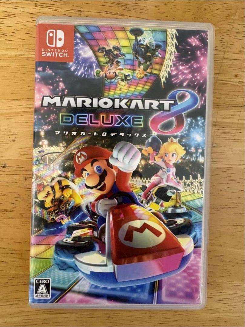 【バラ売りも可】マリオカート8DX＋ハンドル4個 Switchセット
