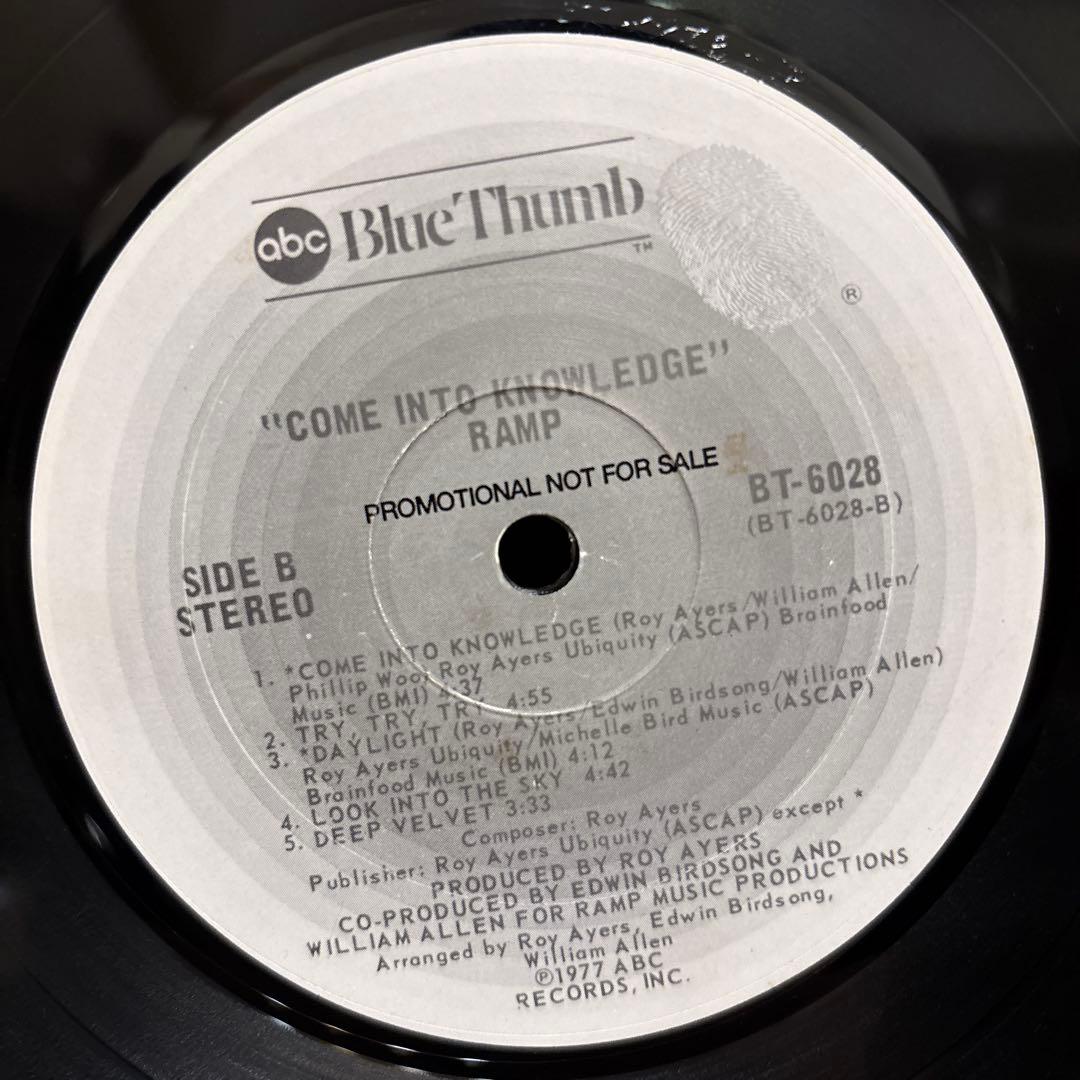 Ramp Come Into Knowledge レコード LP ロイ・エアーズ