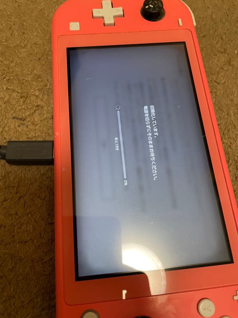 ニンテンドースイッチライト ピンク　ジャンク扱い