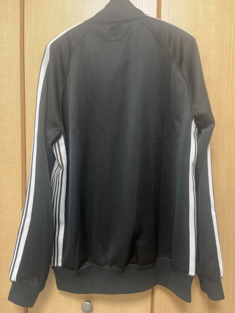 needles 別注poly smooth track jacket black
