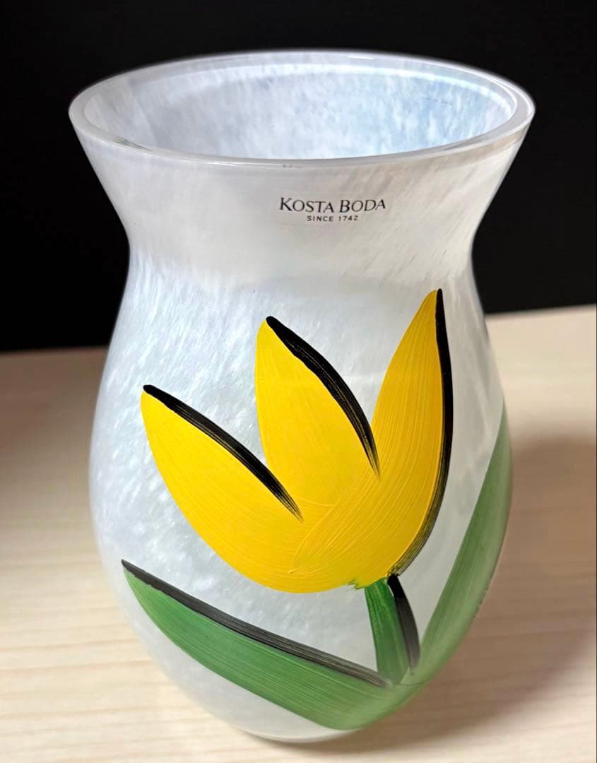 KOSTA BODA コスタボダ　チューリップベース　花瓶　※未使用保管品