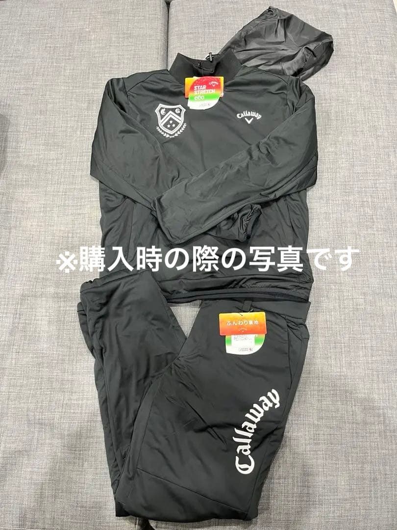 Callaway 上下セット　ふんわり裏地付き 冬　キャロウェイ Mサイズ