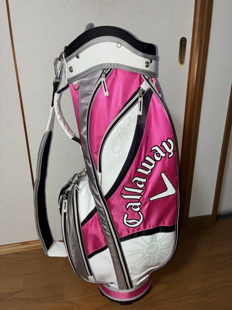 【レディース 】 Callaway ソレイユ ピンク キャディバッグ