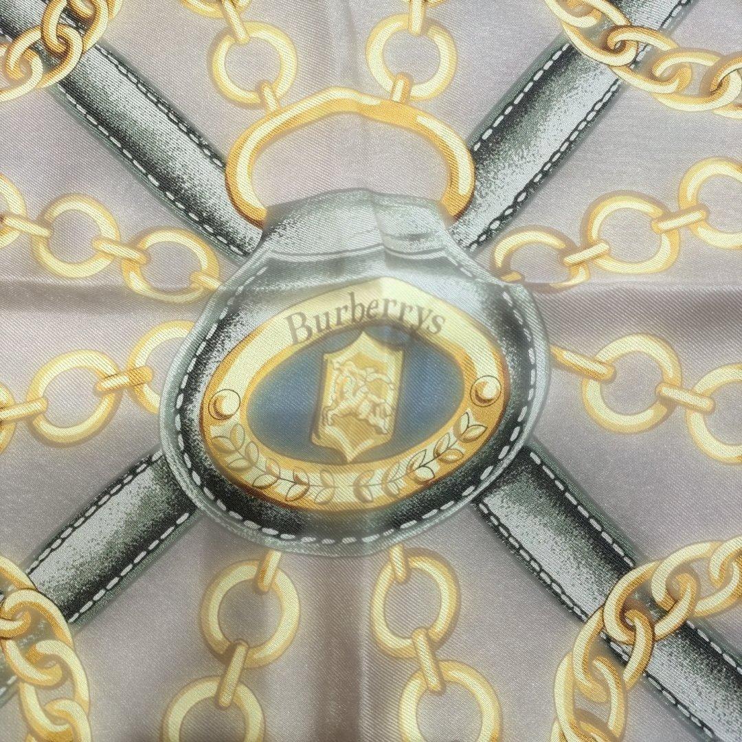 バーバリー BURBERRY シルクスカーフ２枚