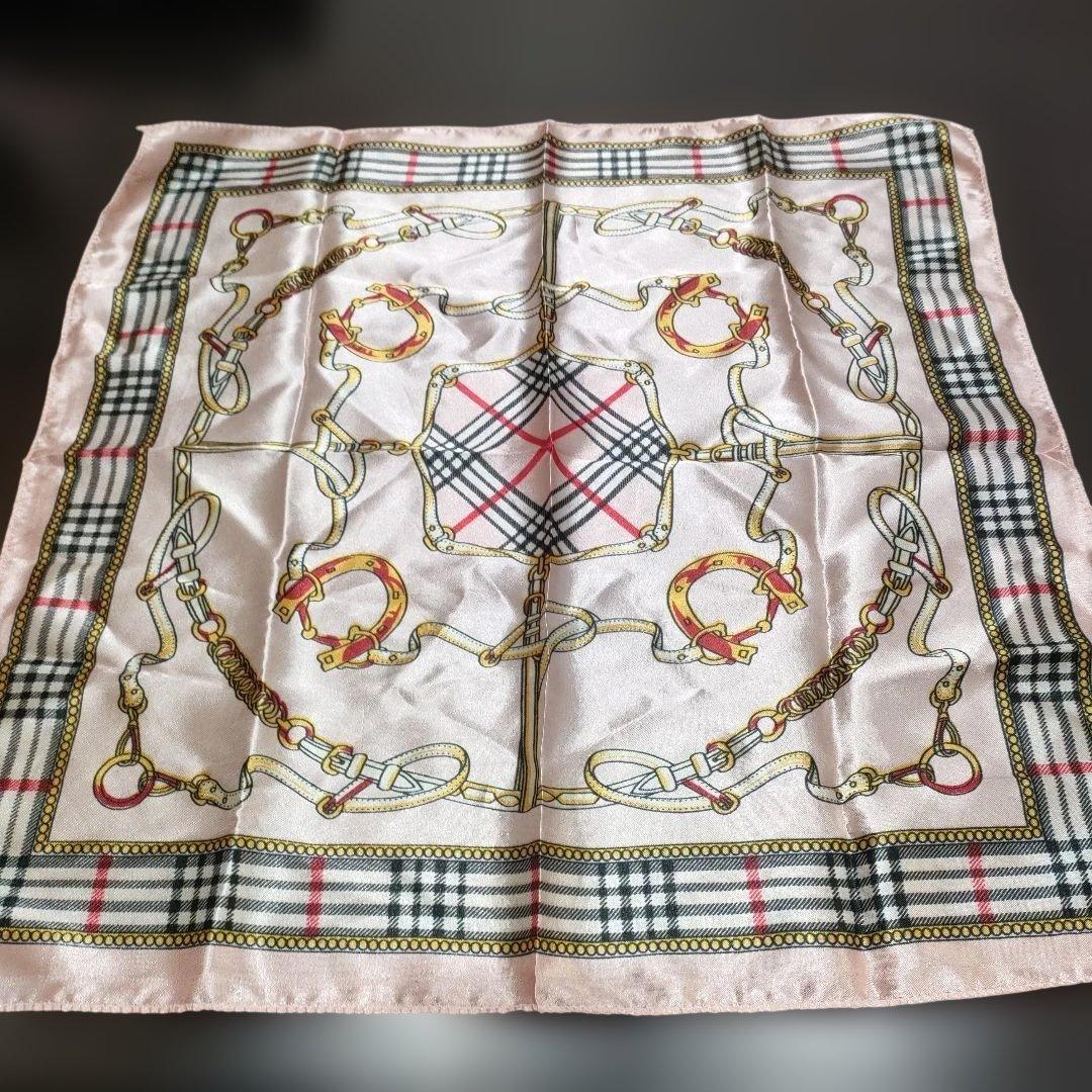 バーバリー BURBERRY シルクスカーフ２枚