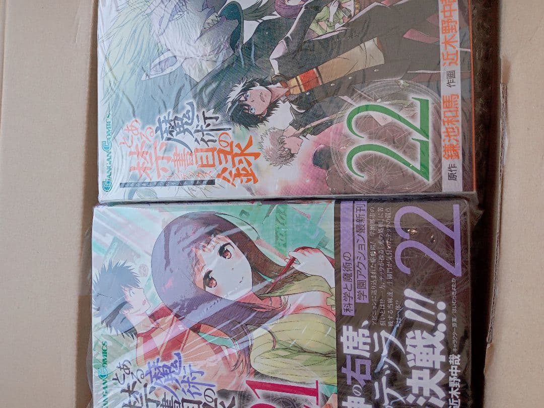 マンガ本とある魔術の禁書目録2巻〜22巻美品21冊セット