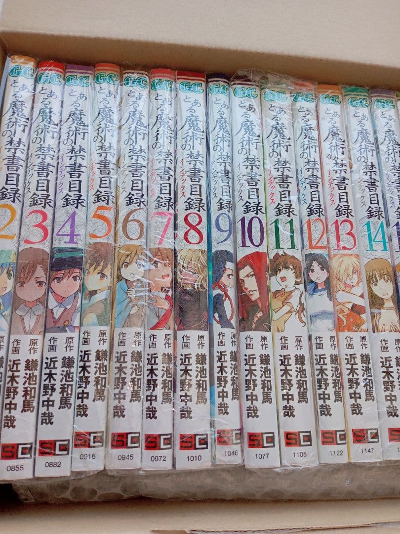 マンガ本とある魔術の禁書目録2巻〜22巻美品21冊セット