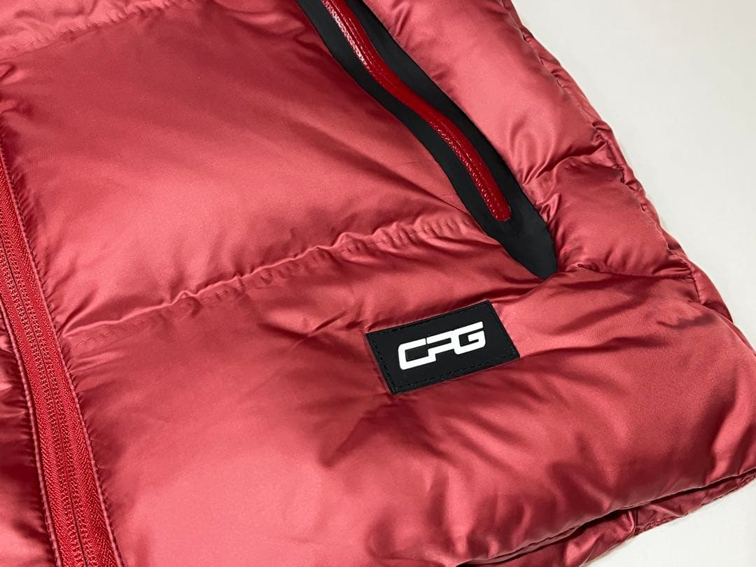CPG GOLF(シーピージーゴルフ) シームレスダウンベスト レッド Mサイズ