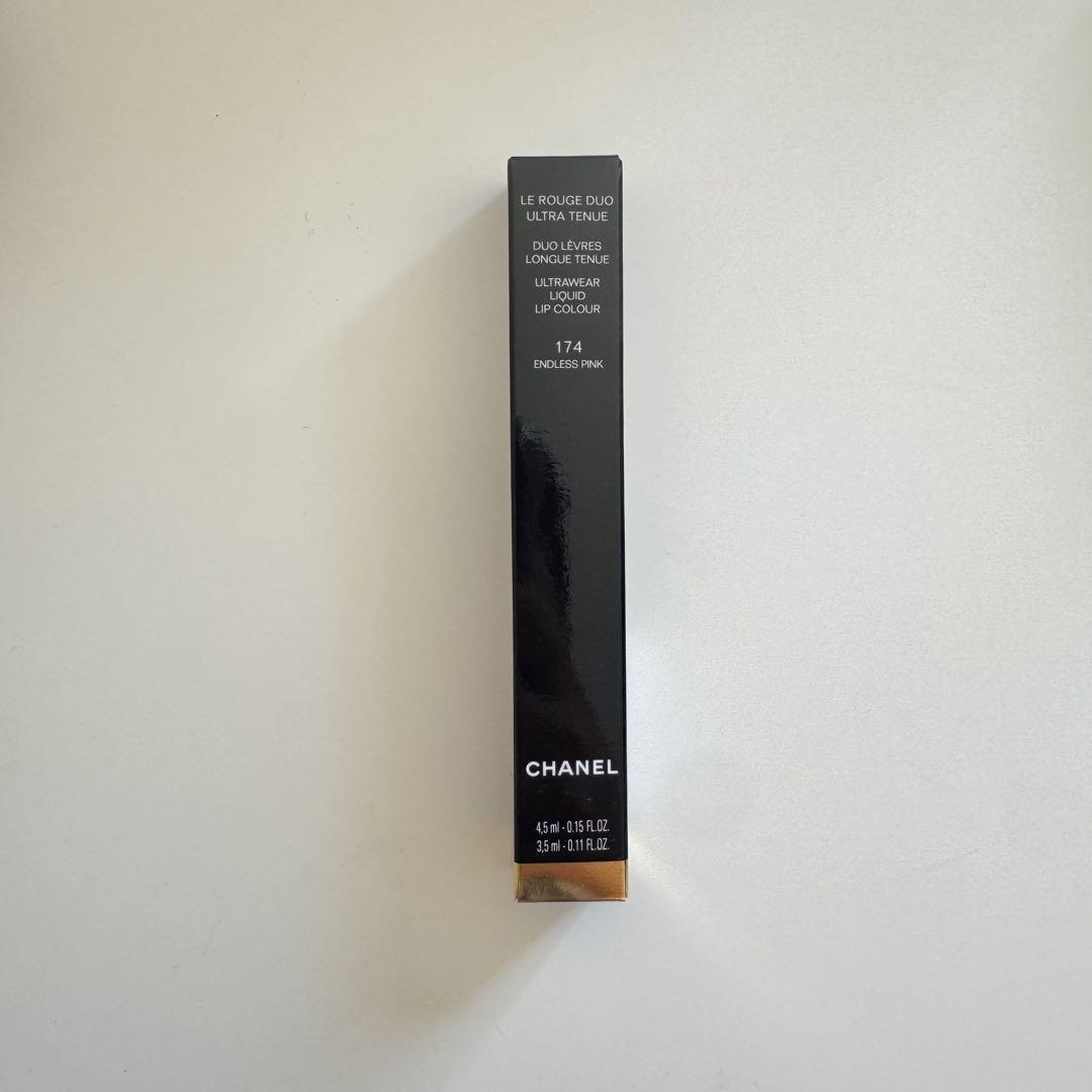 CHANEL LE ROUGE DUO 174 エンドレスピンク ポーチ付き